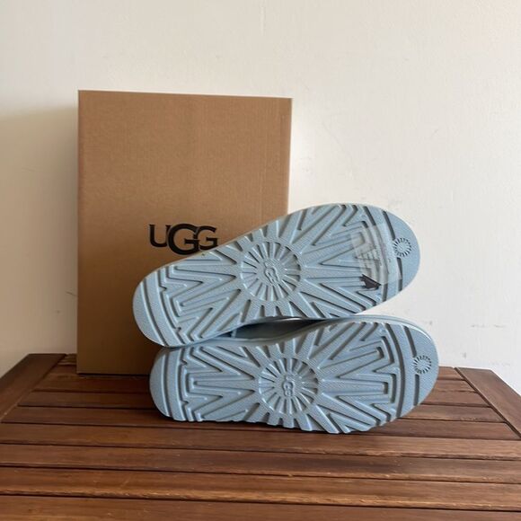 UGG Classic Ultra Mini Booties Seafoam USA Women Size 7/UK 5/EU 38 - Picture 9 of 12